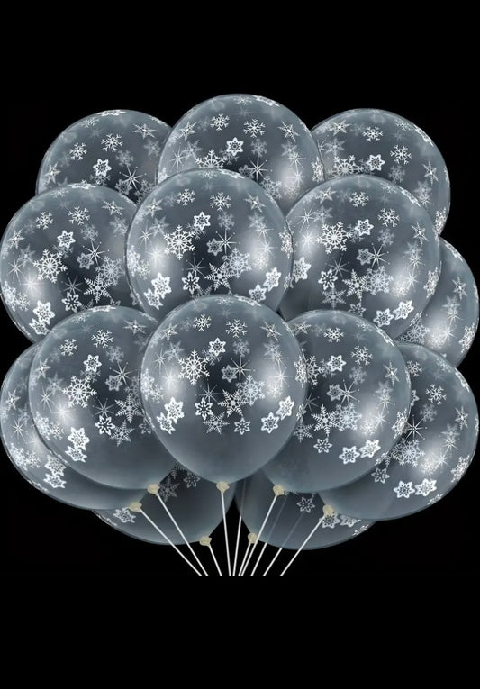 BALLONS ETOILES REINE DES NEIGES