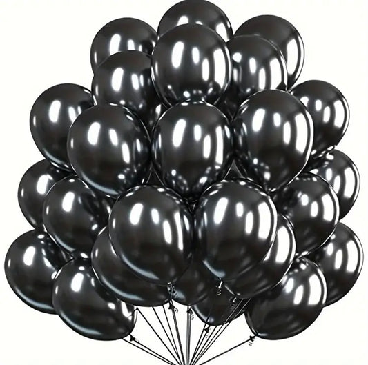 BALLONS NOIR NACRE