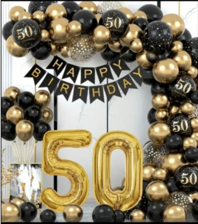 BOX BALLONS 50 ANS