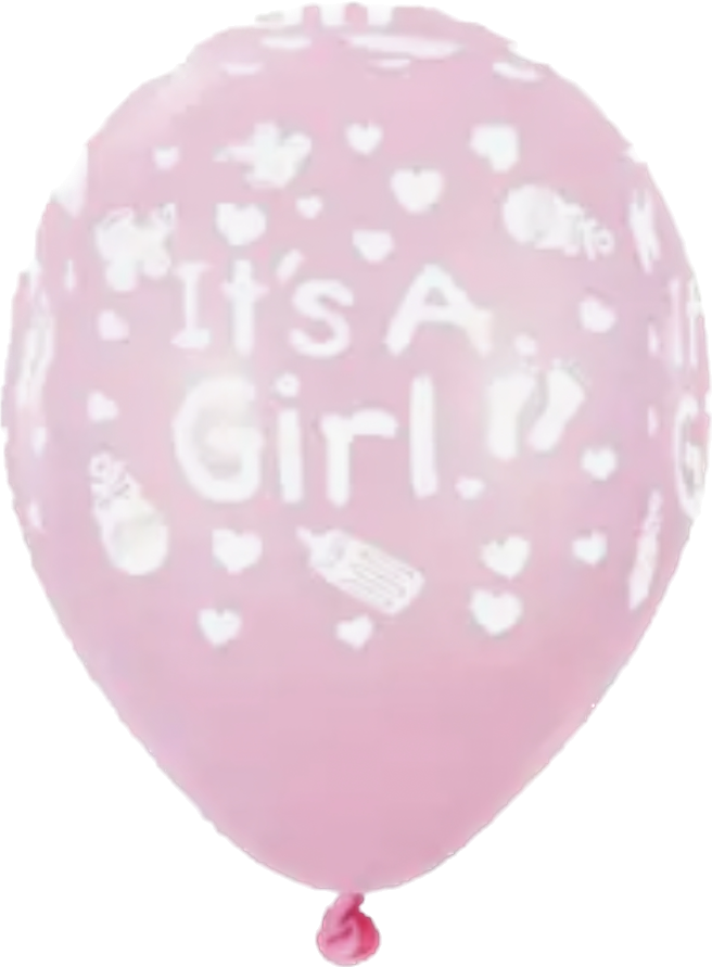 BALLONS    IT'S A GIRL