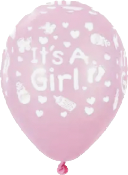 BALLONS    IT'S A GIRL