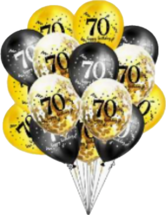 BALLONS 70 ANS