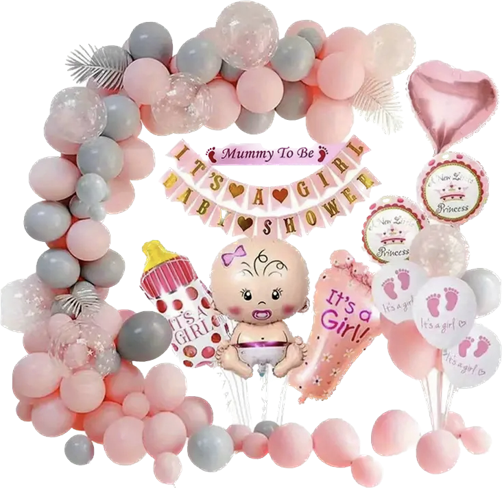 KIT DE BALLONS RÉVÉLATION DE SEXE FILLE