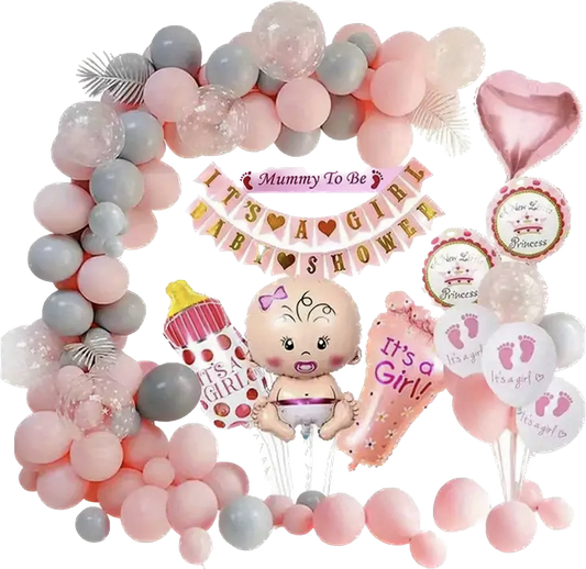 KIT DE BALLONS RÉVÉLATION DE SEXE FILLE